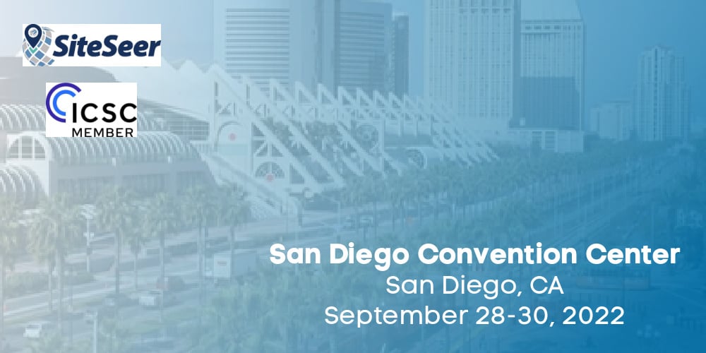 Meet SiteSeer at ICSC Western 9/289/30 (and Get a FREE Month)